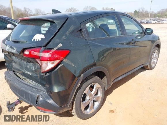 2018 Honda HR-V LX with VIN 3CZRU6H3XJG727005, listed as a IAAI auction lot 41810742 with 82,778 mi miles. Bid and sale history available at carsss.com. Image 4.