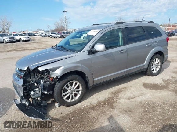 2017 Dodge Journey SXT z VIN 3C4PDDBG6HT595309, wystawiony jako IAAI lot #41918029 z przebiegiem 127 247 mil mil oraz . Historia ofert i sprzedaży dostępna na DreamBid. Obrazek 2.