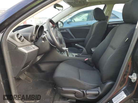 2013 Mazda 3 i Touring with VIN JM1BL1L85D1707327, listed as a Copart auction lot 84554514 with 134,704 mi miles and Salvage title. Bid and sale history available at DreamBid. Image 7.