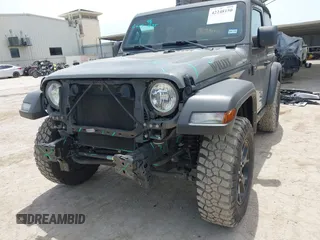 2022 Jeep Wrangler Sport S z VIN 1C4GJXAG8NW232480, wystawiony jako IAAI lot #42248150 z przebiegiem 23 918 mil mil oraz . Historia ofert i sprzedaży dostępna na DreamBid. Obrazek 6.