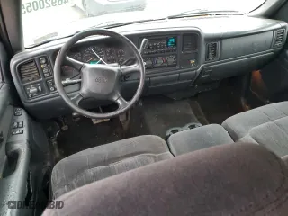 2002 Chevrolet Silverado 1500 LS with VIN 2GCEK19V021371008, listed as a Copart auction lot 46920055 with 153,594 mi miles and Salvage Title. Bid and sale history available at carsss.com. Image 8.