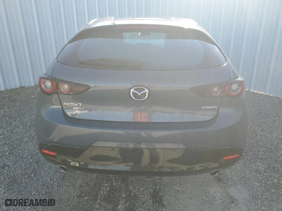 2024 Mazda Mazda3 Hatchback 2.5 S Carbon Edition with VIN JM1BPBLMXR1710061, listed as a Copart auction lot 81153984 with 0 mi miles and Non Repairable. Bid and sale history available at carsss.com. Image 6.