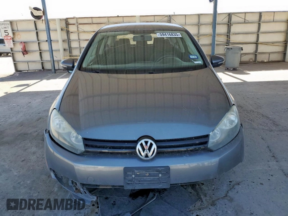 2012 Volkswagen Golf z VIN WVWBB7AJXCW316123, wystawiony jako Copart lot #59416835 z przebiegiem 94 248 mil mil oraz Czysty tytuł • Clean title. Historia ofert i sprzedaży dostępna na DreamBid. Obrazek 5.