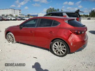 2015 Mazda 3 S Grand Touring with VIN JM1BM1M38F1255828, listed as a Copart auction lot 44908875 with 82,119 mi miles and Salvage Title. Bid and sale history available at DreamBid. Image 2.