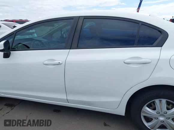 2013 Honda Civic LX with VIN 19XFB2F58DE093155, listed as a IAAI auction lot 41784537 with 138,934 mi miles and . Bid and sale history available at DreamBid. Image 14.