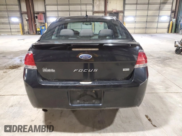 2011 Ford Focus SES with VIN 1FAHP3GNXBW178019, listed as a Copart auction lot 50555735 with 240,506 mi miles and Salvage Title. Bid and sale history available at DreamBid. Image 6.