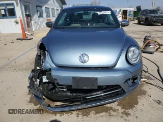2019 Volkswagen Beetle S with VIN 3VWFD7AT0KM703711, listed as a Copart auction lot 49225535 with 0 mi miles and Salvage Title. Bid and sale history available at carsss.com. Image 5.