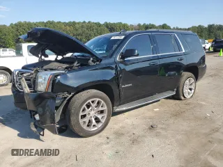 2017 GMC Yukon SLE with VIN 1GKS2AKC7HR229996, listed as a Copart auction lot 75217294 with 108,499 mi miles and Salvage Title. Bid and sale history available at carsss.com. Image 1.
