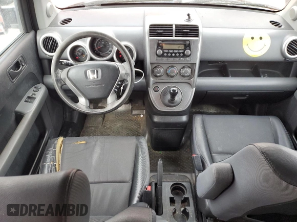 2004 Honda Element EX with VIN 5J6YH27584L019838, listed as a Copart auction lot 89385465 with 249,254 mi miles and Salvage title. Bid and sale history available at DreamBid. Image 8.