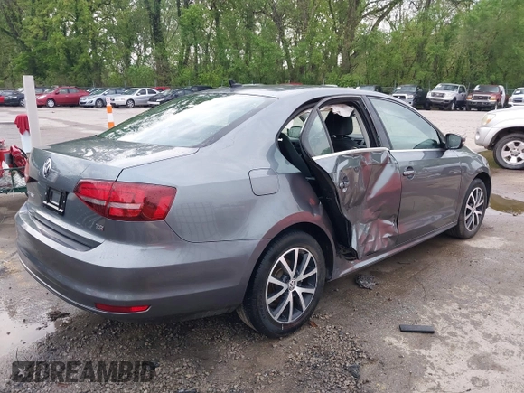 2018 Volkswagen Jetta SE with VIN 3VWDB7AJ8JM259679, listed as a IAAI auction lot 42080896 with 44,969 mi miles and . Bid and sale history available at DreamBid. Image 4.