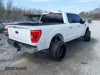 2023 Ford F-150 XL with VIN 1FTEW1C58PKE81292, listed as a IAAI auction lot 41900494 with 34,753 mi miles and . Bid and sale history available at DreamBid. Image 4.