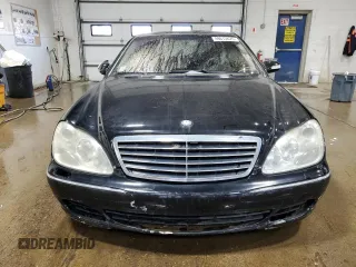 2004 Mercedes-Benz S 430 with VIN WDBNG83J64A405380, listed as a Copart auction lot 48613625 with 128,042 mi miles and Clean Title. Bid and sale history available at DreamBid. Image 5.