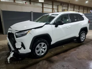 2024 Toyota RAV4 LE with VIN 2T3F1RFV4RW470118, listed as a Copart auction lot 50892435 with 25,162 mi miles and Non Repairable. Bid and sale history available at carsss.com. Image 1.