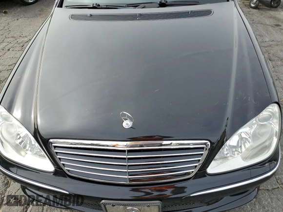 2003 Mercedes-Benz S-Class 5.0L with VIN WDBNG75J03A335168, listed as a Copart auction lot 84562614 with 91,096 mi miles and Salvage Title. Bid and sale history available at carsss.com. Image 11.