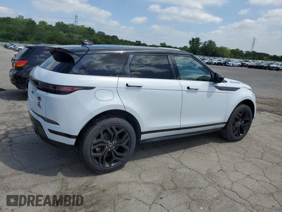2020 Land Rover Range Rover Evoque R-Dynamic HSE z VIN SALZM2GX5LH025470, wystawiony jako Copart lot #65219365 z przebiegiem 110 833 mil mil oraz Czysty tytuł • Clean title. Historia ofert i sprzedaży dostępna na DreamBid. Obrazek 3.