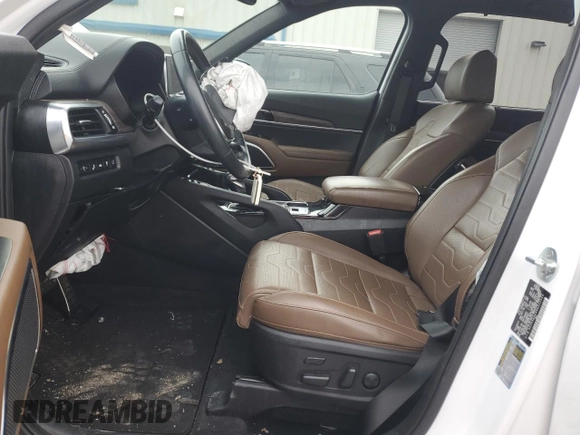 2022 Kia Telluride SX with VIN 5XYP5DHC6NG222534, listed as a Copart auction lot 58656315 with 76,952 mi miles and Salvage title. Bid and sale history available at DreamBid. Image 7.