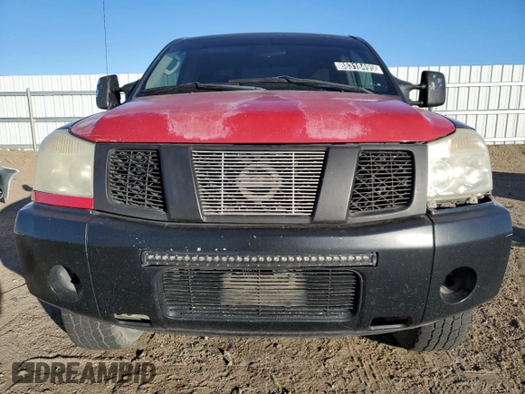 2005 Nissan Titan SE with VIN 1N6AA07A05N568613, listed as a Copart auction lot 88318495 with 243,056 mi miles and Clean Title. Bid and sale history available at DreamBid. Image 5.