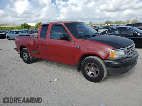 2000 Ford F-150 XL with VIN 2FTZX0724YCA62788, listed as a Copart auction lot 60301585 with Not provided miles and Clean title. Bid and sale history available at DreamBid. Image 4.