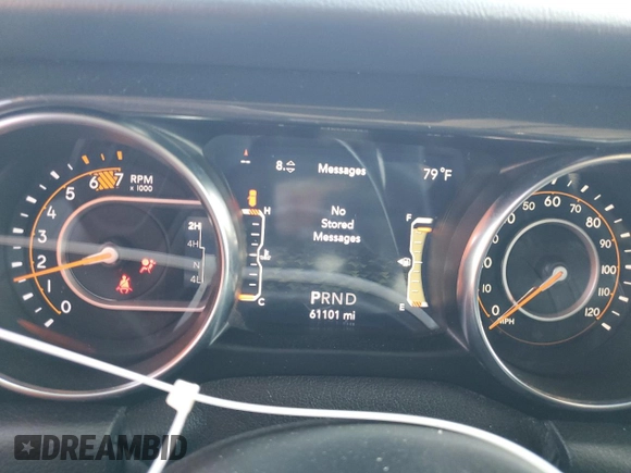 2021 Jeep Wrangler Unlimited Sahara Altitude с VIN 1C4HJXEN5MW865773, выставлен на аукционе Copart как лот 66431724 с пробегом 61 101 миль миль и Списание • Salvage title. История ставок и продаж доступна на DreamBid. Изображение 9.