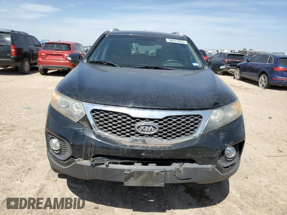 2013 Kia Sorento EX with VIN 5XYKU3A67DG362084, listed as a Copart auction lot 50075055 with 122,770 mi miles and Salvage Title. Bid and sale history available at DreamBid. Image 5.