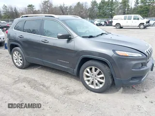 2015 Jeep Cherokee Limited z VIN 1C4PJMDS5FW630472, wystawiony jako IAAI lot #41941767 z przebiegiem 165 510 mil mil oraz . Historia ofert i sprzedaży dostępna na DreamBid. Obrazek 1.