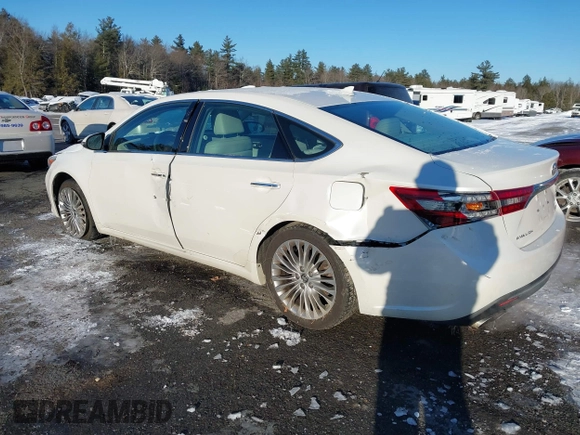 2016 Toyota Avalon Limited with VIN 4T1BK1EB5GU215231, listed as a IAAI auction lot 41363159 with 143,786 mi miles and . Bid and sale history available at carsss.com. Image 3.