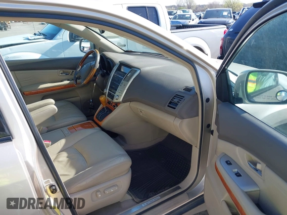 2005 Lexus RX 330 with VIN 2T2HA31U05C069881, listed as a IAAI auction lot 41988555 with 276,321 mi miles and . Bid and sale history available at DreamBid. Image 5.