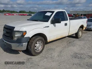 2013 Ford F-150 XL with VIN 1FTMF1CMXDKE37423, listed as a IAAI auction lot 42261679 with 185,759 mi miles and . Bid and sale history available at DreamBid. Image 2.