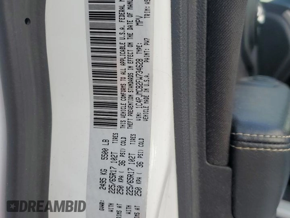 2015 Jeep Cherokee Latitude с VIN 1C4PJMCB2FW734628, выставлен на аукционе Copart как лот 57585295 с пробегом 82 268 миль миль и Списание • Salvage title. История ставок и продаж доступна на DreamBid. Изображение 12.