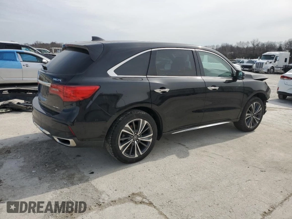2020 Acura MDX w/Technology Pkg with VIN 5J8YD4H5XLL033025, listed as a Copart auction lot 47289295 with 72,574 mi miles and Salvage Title. Bid and sale history available at carsss.com. Image 3.