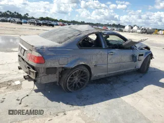 2004 BMW 3 Series M3 with VIN WBSBL93474JR24799, listed as a Copart auction lot 77037844 with Not Provided miles and Non Repairable. Bid and sale history available at DreamBid. Image 3.