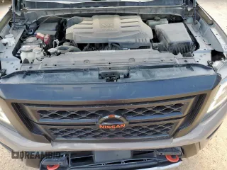 2021 Nissan Titan Pro-4X with VIN 1N6AA1EDXMN523826, listed as a Copart auction lot 61851765 with 85,783 mi miles and Salvage title. Bid and sale history available at DreamBid. Image 11.