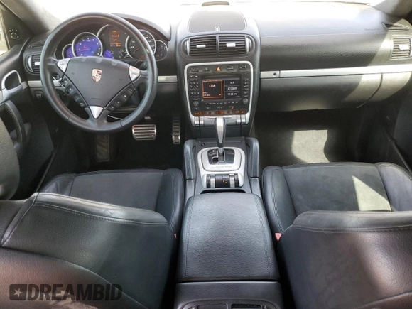 2008 Porsche Cayenne GTS with VIN WP1AD29P58LA74673, listed as a Copart auction lot 49393845 with 136,785 mi miles and Salvage title. Bid and sale history available at DreamBid. Image 8.