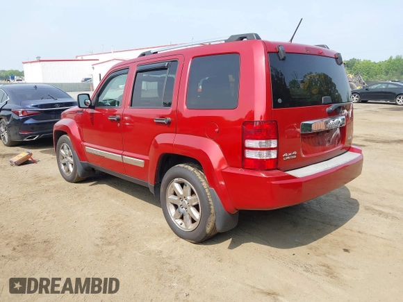 2008 Jeep Liberty Limited with VIN 1J8GN58K68W194411, listed as a IAAI auction lot 42505392 with 95,084 mi miles and . Bid and sale history available at DreamBid. Image 3.