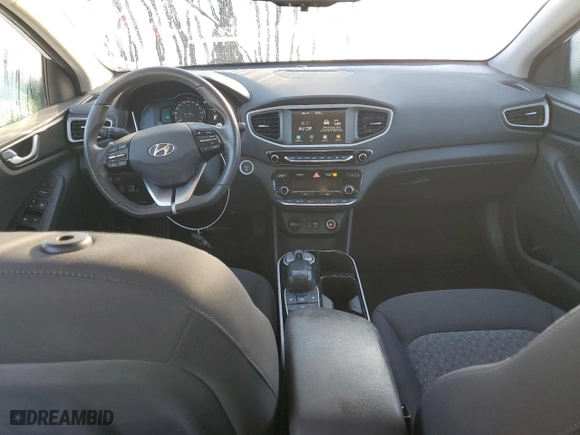 2019 Hyundai Ioniq Electric with VIN KMHC75LHXKU049916, listed as a Copart auction lot 80558023 with NaN miles. Bid and sale history available at carsss.com. Image 8.