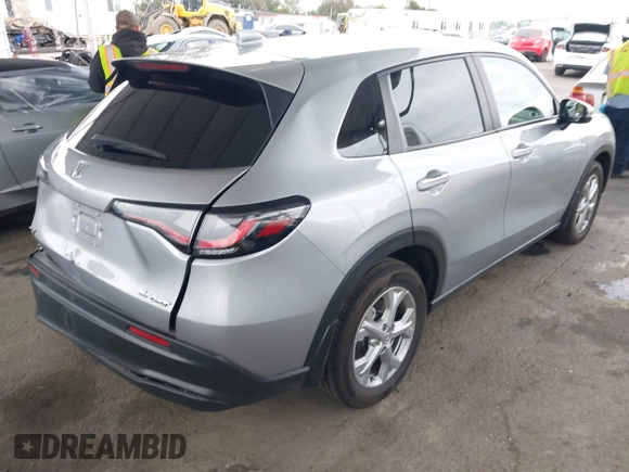 2024 Honda HR-V LX with VIN 3CZRZ1H3XRM736546, listed as a IAAI auction lot 41761550 with 12,043 mi miles. Bid and sale history available at carsss.com. Image 4.