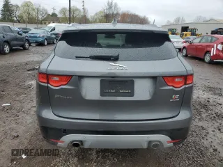 2018 Jaguar F-Pace S z VIN SADCM2FV9JA203808, wystawiony jako Copart lot #52248255 z przebiegiem 86 382 mil mil oraz Szkoda całkowita • Salvage title. Historia ofert i sprzedaży dostępna na DreamBid. Obrazek 6.