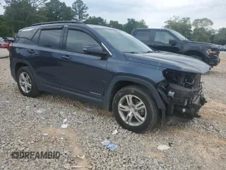 2019 GMC Terrain SLE with VIN 3GKALMEV3KL196212, listed as a Copart auction lot 55538265 with 120,543 mi miles and Salvage title. Bid and sale history available at DreamBid. Image 4.