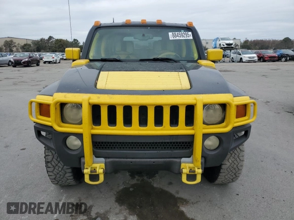 2007 Hummer H3 SUV with VIN 5GTDN13E478223985, listed as a Copart auction lot 88459295 with 215,840 mi miles and Clean Title. Bid and sale history available at DreamBid. Image 5.