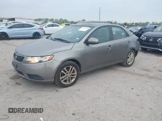 2012 Kia Forte EX with VIN KNAFU4A29C5592525, listed as a IAAI auction lot 41918436 with 190,213 mi miles. Bid and sale history available at carsss.com. Image 17.