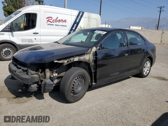 2012 Volkswagen Jetta S with VIN 3VW2K7AJ6CM120063, listed as a Copart auction lot 60513255 with 171,747 mi miles and Salvage title. Bid and sale history available at DreamBid. Image 1.