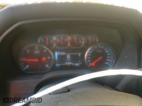 2017 Chevrolet Silverado 1500 LT with VIN 1GCVKREC7HZ193021, listed as a Copart auction lot 48047275 with 107,429 mi miles and Salvage Title. Bid and sale history available at DreamBid. Image 9.
