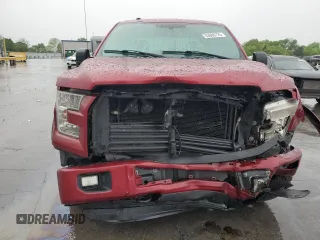 2016 Ford F-150 XLT with VIN 1FTEW1EF4GFA35428, listed as a Copart auction lot 53886725 with 257,484 mi miles and Salvage Title. Bid and sale history available at carsss.com. Image 5.