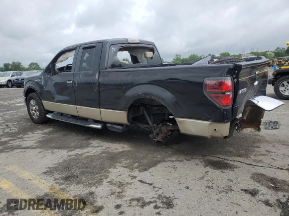 2009 Ford F-150 STX with VIN 1FTRX14819KB81135, listed as a Copart auction lot 61414765 with Not provided miles and Salvage title. Bid and sale history available at DreamBid. Image 2.
