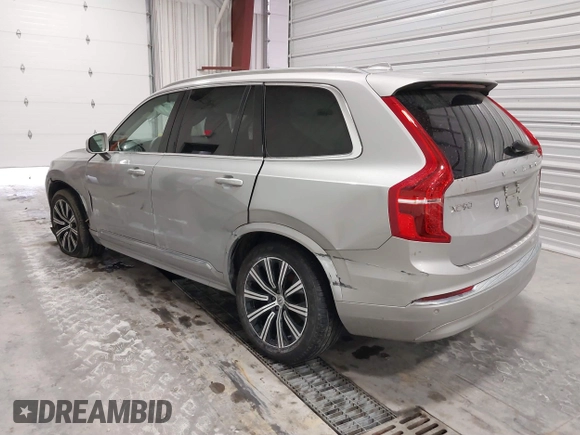 2024 Volvo XC90 with VIN YV4062PK6R1161703, listed as a IAAI auction lot 41648198 with 20,676 mi miles and . Bid and sale history available at DreamBid. Image 3.