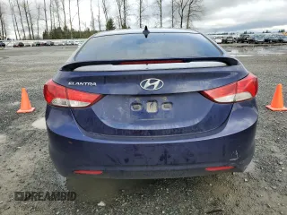 2013 Hyundai Elantra GLS with VIN 5NPDH4AE3DH275138, listed as a Copart auction lot 47889945 with 174,925 mi miles and Salvage title. Bid and sale history available at DreamBid. Image 6.