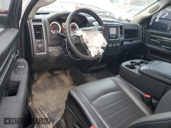 2021 Ram 1500 Tradesman with VIN 3C6JR6DG4MG684855, listed as a Copart auction lot 79755054 with 140,507 mi miles and Salvage title. Bid and sale history available at DreamBid. Image 8.
