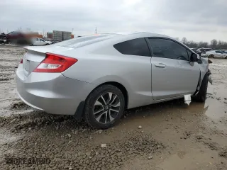 2013 Honda Civic Cpe EX-L with VIN 2HGFG3B09DH505901, listed as a Copart auction lot 44942055 with 141,268 mi miles and Salvage Title. Bid and sale history available at carsss.com. Image 3.