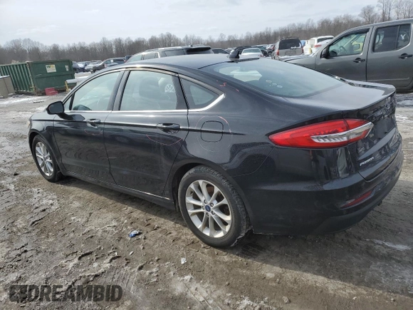 2019 Ford Fusion SE with VIN 3FA6P0HD6KR248596, listed as a Copart auction lot 45705115 with 48,988 mi miles and Salvage Title. Bid and sale history available at DreamBid. Image 2.
