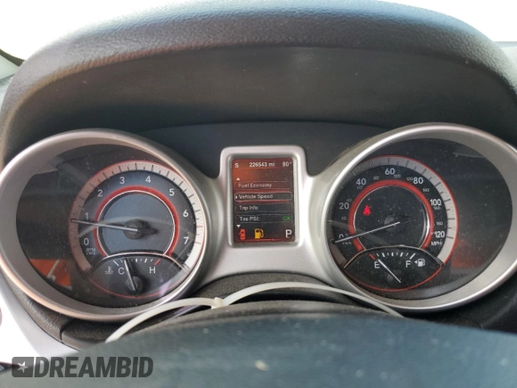 2013 Dodge Journey R/T with VIN 3C4PDDEGXDT597439, listed as a Copart auction lot 63650965 with 226,543 mi miles and Clean title. Bid and sale history available at DreamBid. Image 9.
